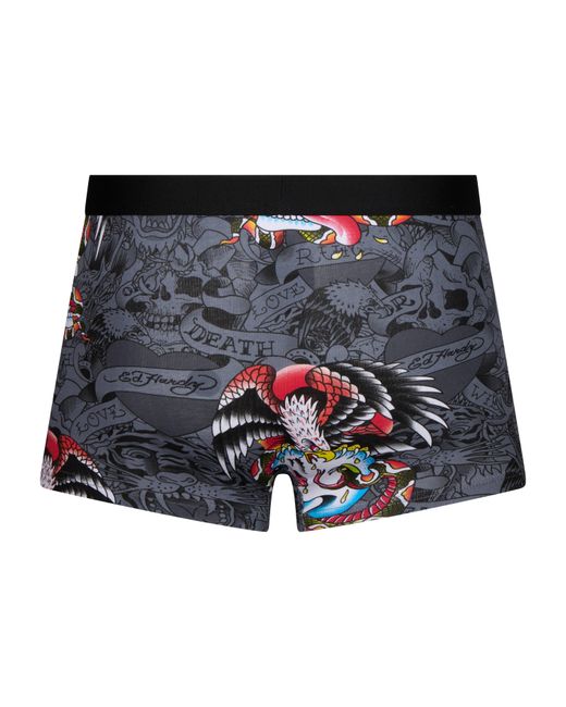 Ed Hardy Blue 5 Pack Boxers for men