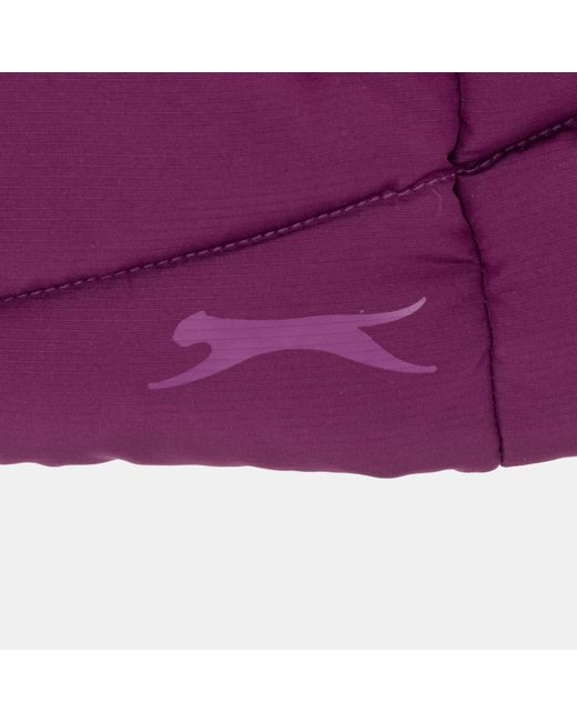 Slazenger 1881 Purple Padded Full Zip Gilet