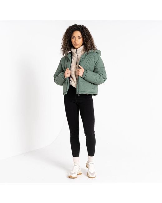 Dare 2b Green Lavishly Water Repellent Long Sleeve Insulated Puffer Jacket