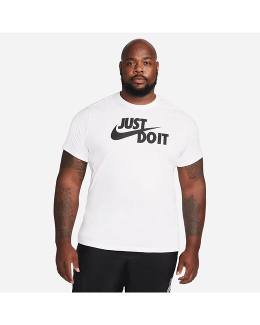 Nike White M Nsw Tee Just Do It Swoosh for men