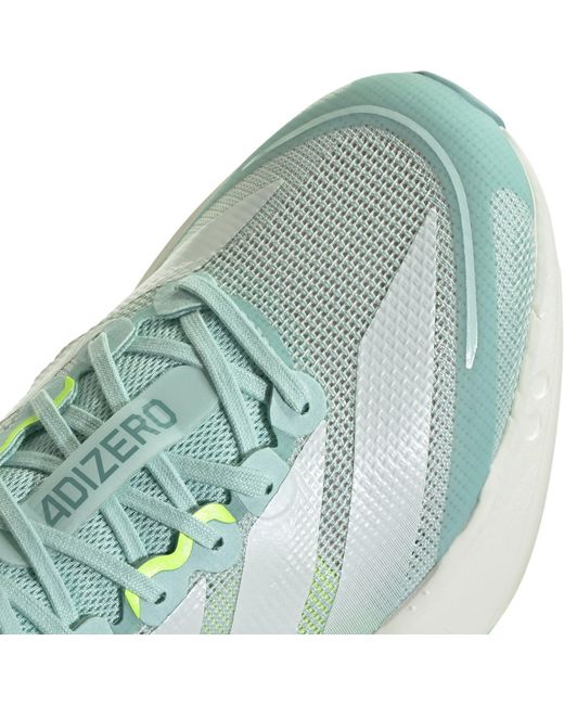 Adidas Blue Adizero Boston 13 Road Running Shoes