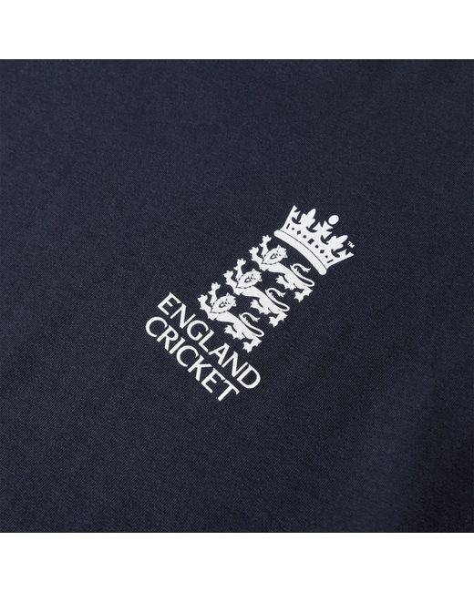Castore Blue Crew Neck T-Shirt for men