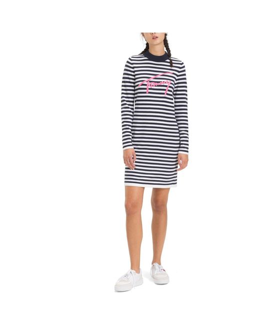 Tommy Hilfiger Blue Jeans Stripe Dress