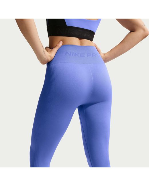 Nike Blue Performance Gym Legging
