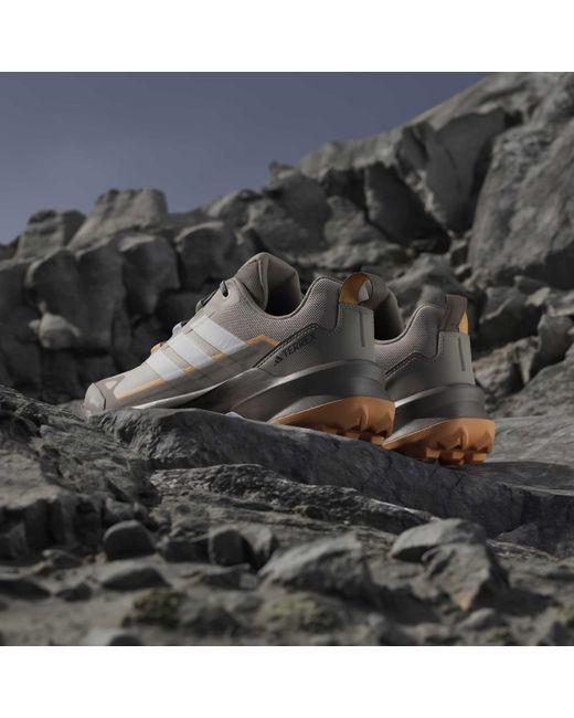 Adidas Brown Terrex Skychaser Ax5 Gore-Tex Hiking Shoes
