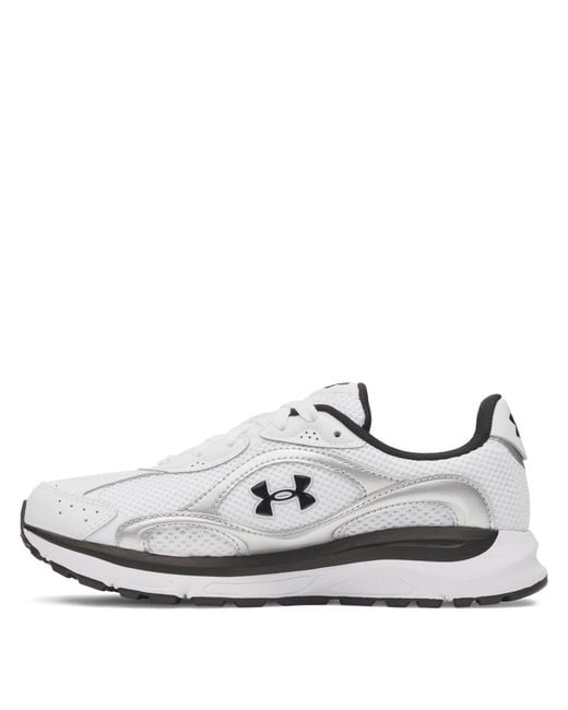 Under Armour White Ua Tech Runner Trainers