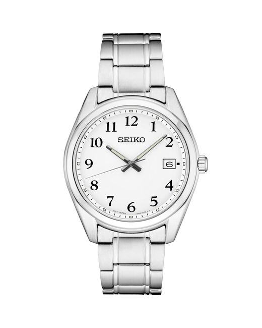 Seiko Metallic Classic Date Quartz Analogue Quartz Watch for men