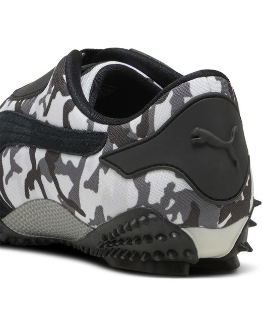 PUMA Black Mostro Camo Trainers for men