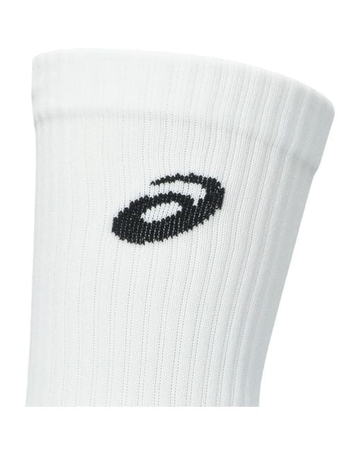 Asics White Tennis Crew Socks