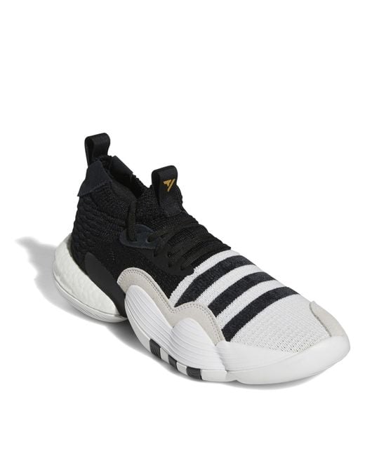 Adidas Black Trae Young Basketball Trainers for men