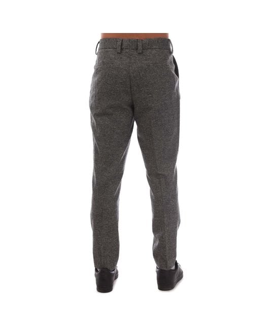 Boss Gray T-Peet Trousers for men