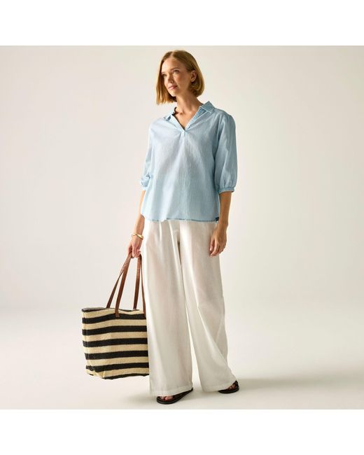 Regatta Blue Nofino Lightweight Shirt