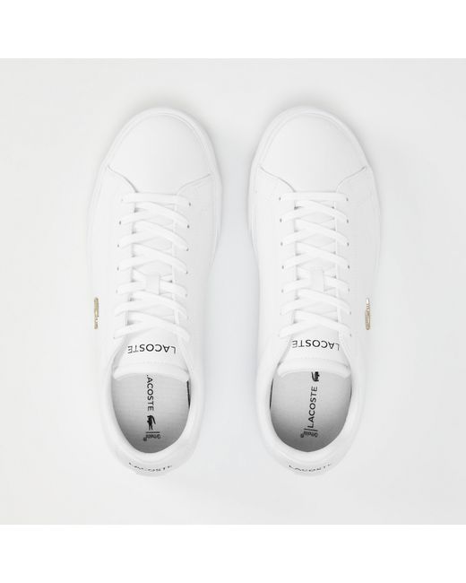 Lacoste White Lerond Pro Low-Top Trainers for men