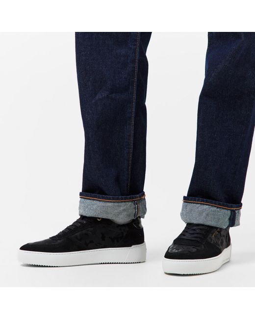 Android Homme Black Omega Camo Trainers for men