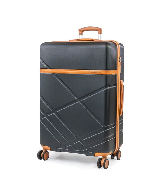 London Fog Gray Eton Hardshell Suitcase Wheeled Matching Luggage