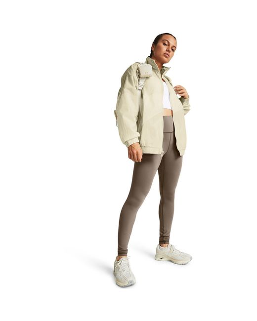 Under Armour Brown Legacy Crinkle Performance Training Jacket