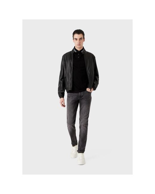 Emporio Armani Black Emporio Armani Jacket for men