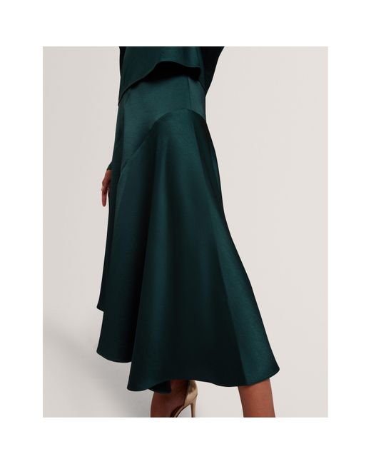 Ted Baker Green Midi Skirt