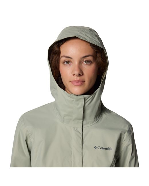 Columbia Green Arcadia Ii Waterproof Jacket