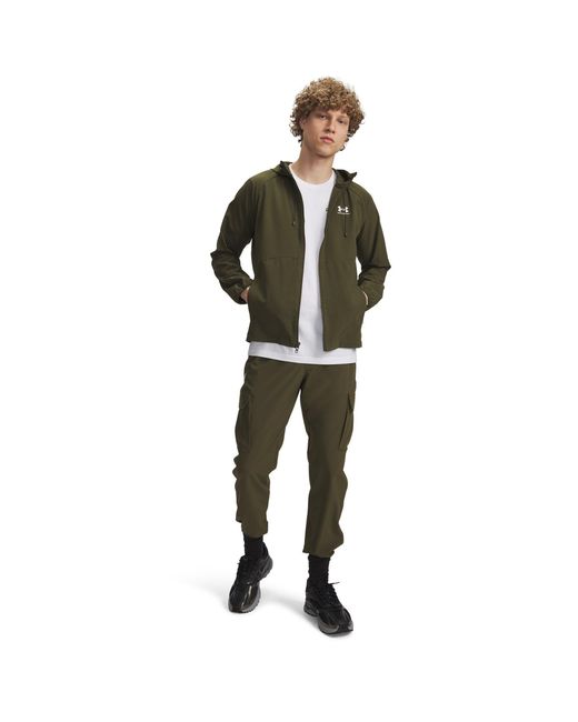 Under Armour Green Vibe Closed Hem Fleece Joggers for men