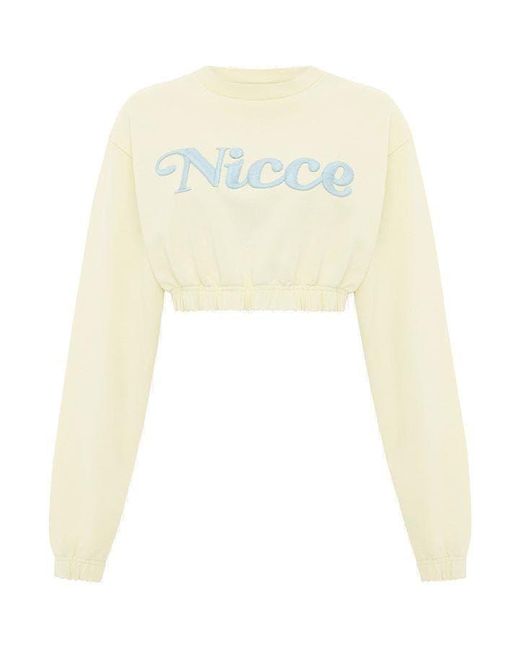 Nicce white jumper hot sale