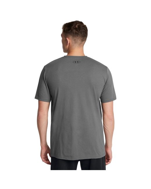 Under Armour Gray Foundation Short Sleeve for men