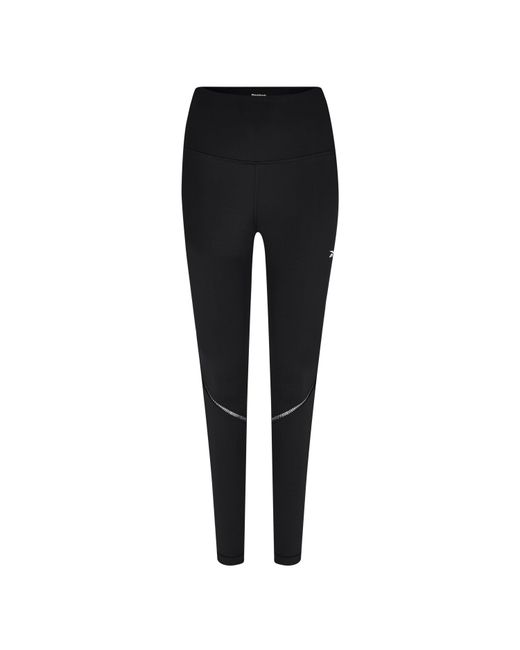 Reebok Black Lux Perform Perforated Gym Legging