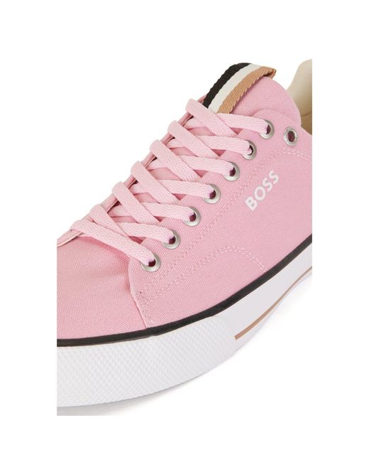 Boss Pink Aiden Tenn Cv 10242000 01 Low-Top Trainers for men