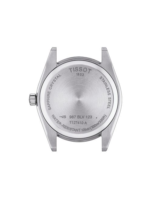Tissot Metallic Stainless Steel Water Resistant Analogue Quartz Watch for men