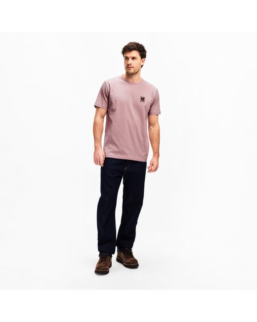 Belstaff Pink Phoenix T-Shirt for men