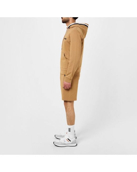 Boss White Jonah Runner Style Trainer for men