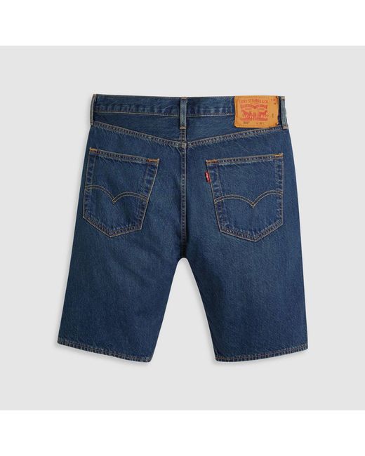 Levi's Blue 501 Original Denim Shorts for men