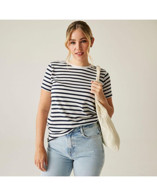 Regatta Blue Bayletta Short-Sleeved T-Shirt