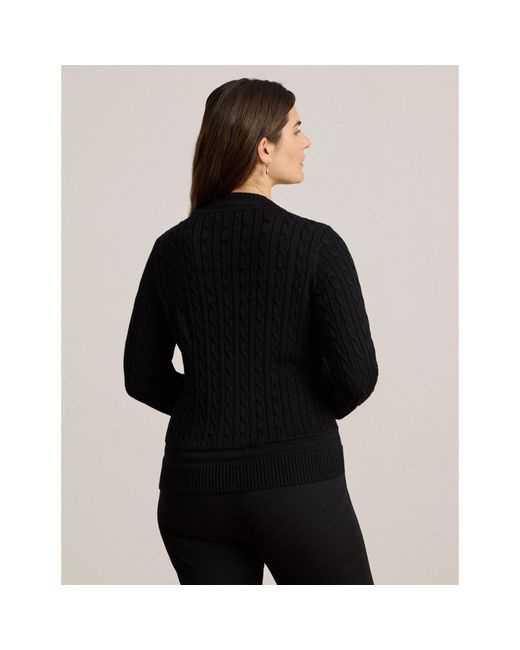 Ralph Lauren Black Meren Crew Neck Jumper