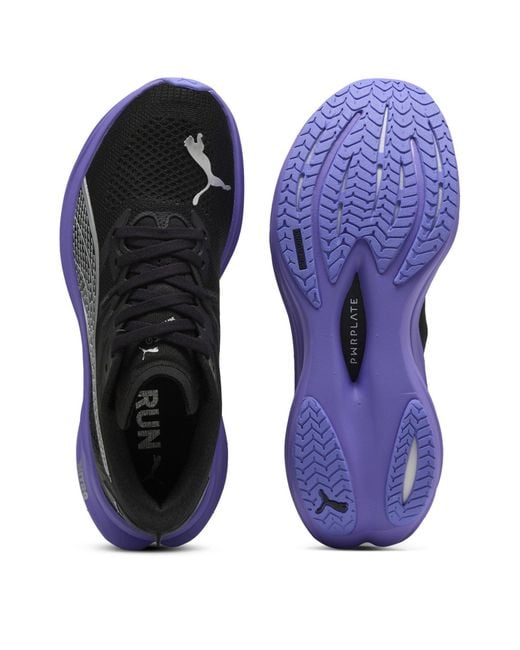 PUMA Blue Deviate Nitro 3 Fade Road Running Shoes