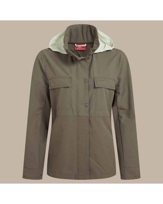Craghoppers Gray Nosilife Farah Insect-Repellent Travel Jacket