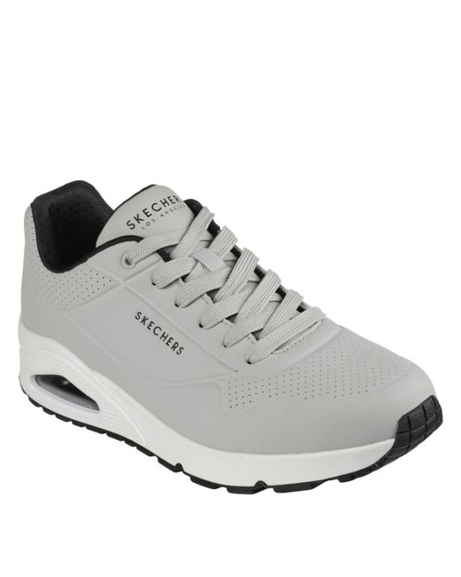 Skechers Gray Uno Stand On Air Trainers for men