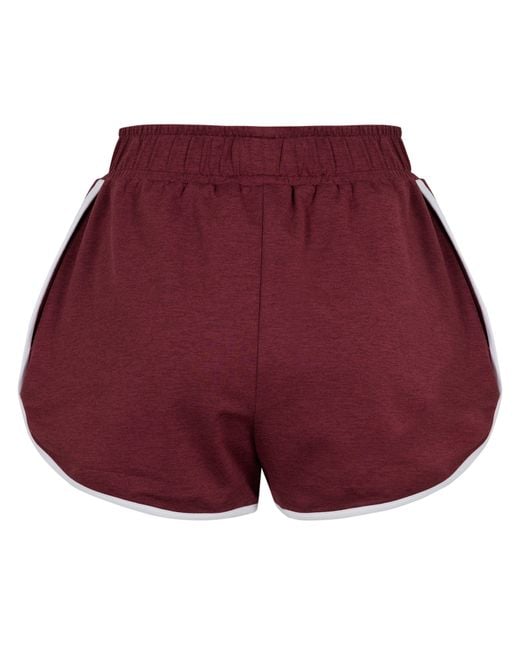 Varley Red Fleece Shorts