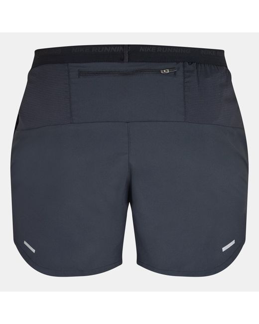 Nike Blue Stride 5In Performance Shorts for men