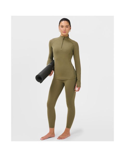 Sweaty Betty Green Performance Gym Legging