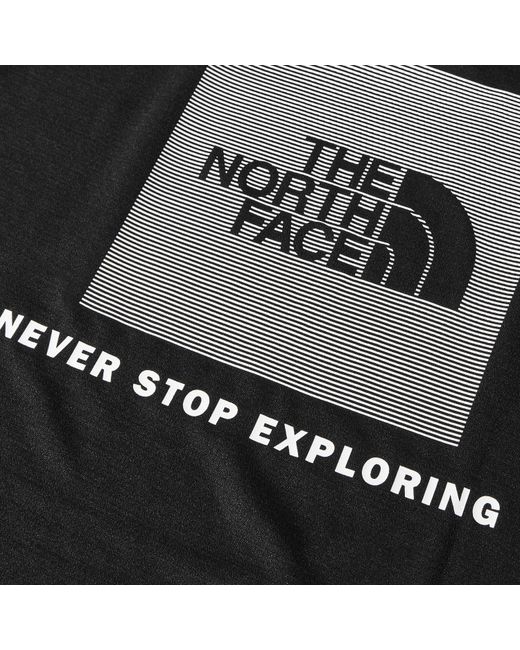 The North Face Black M 24/7 Box Nse Ss Tee T-Shirt for men