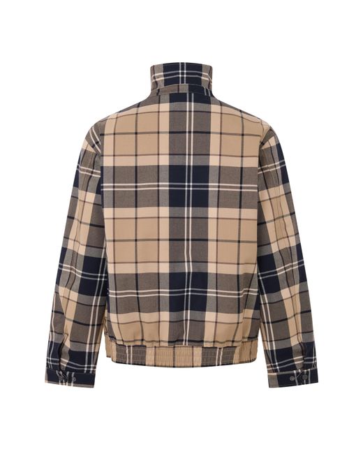 Barbour Blue B.Li Tartan Jacket Sn64 for men
