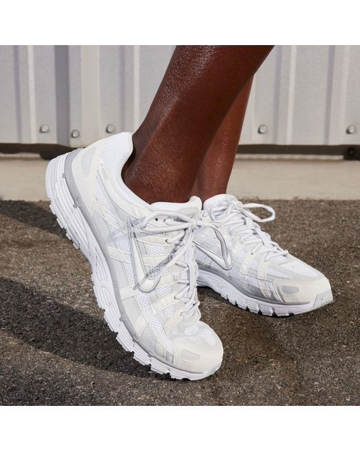 Nike White P-6000 Shoes