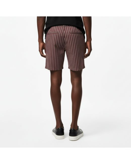 Boss Purple Fleece Shorts for men