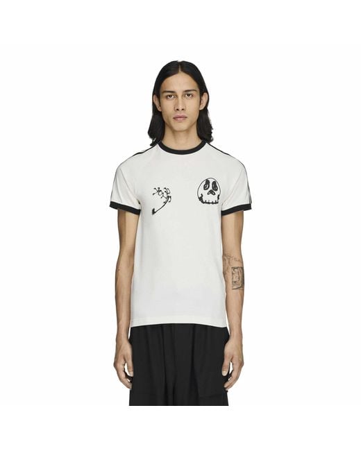 Y-3 Natural Gfx Cali Tee Sn64 for men