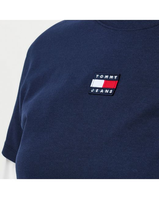 Tommy Hilfiger Blue Centre Badge T Shirt