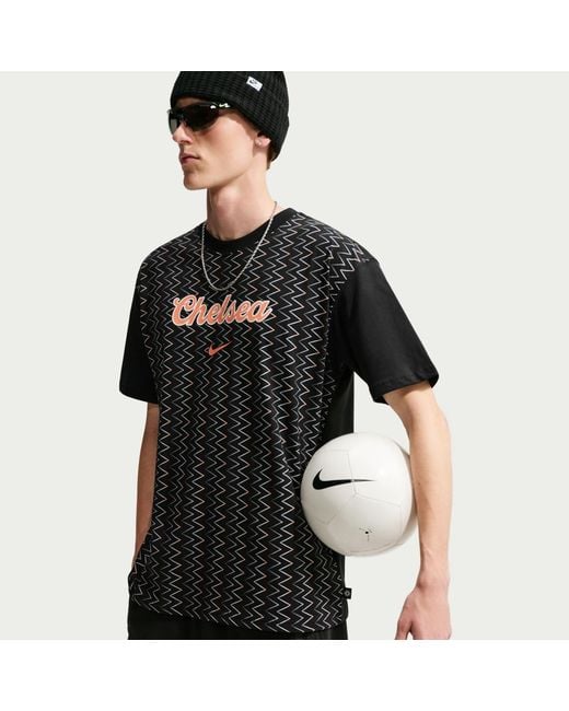 Nike Black Cfc Rve T-Shirt Sn63 for men