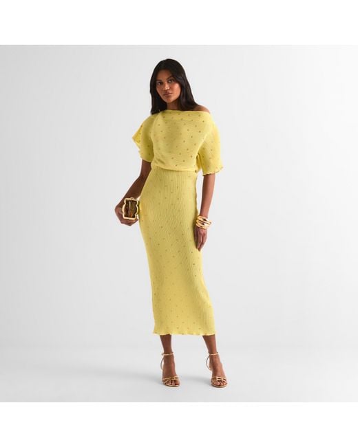 Never Fully Dressed Yellow Tilly Maxi Dress