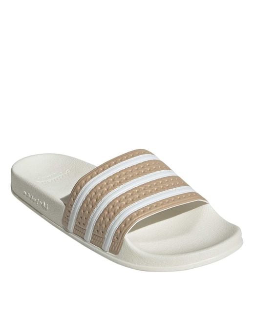 Adidas Originals Natural Adidas Adilette Slid for men