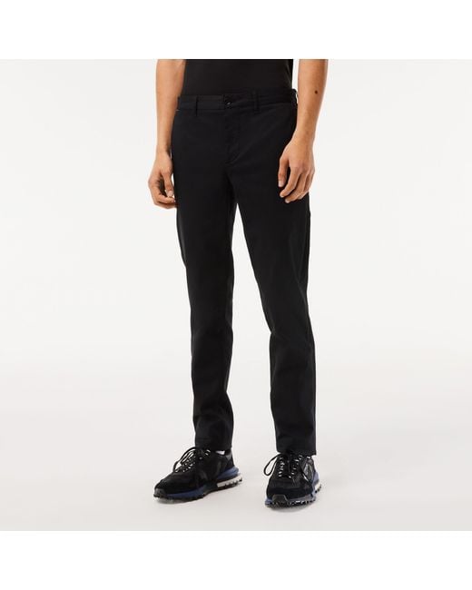 Lacoste Black Trousers for men